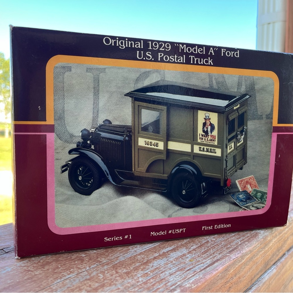 Original 1929 Model A Ford U.S. Postal Truck Toy